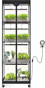 barrina lp600 indoor greenhouse with grow light, 5, main product view
