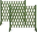 vingli 2 packs expandable garden fence, 27.55in freestanding, main product view