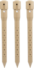 14 in. DEEP DRIP Plant Watering Stake (3 Pack) (Tan) | UV-Protected ABS Plastic Deep Root Irrigation Spike for Yard Plants, Shrubs, Vines