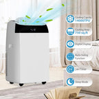 garvee 14000 btu (10200 btu sacc) ac unit shown in use