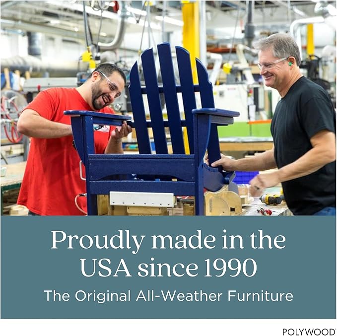 POLYWOOD Presidential Rocking Chair in White
