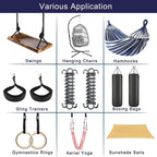 2Pcs Premium Porch Swing Spring with Weight Capacity of 300 Lb,Heavy-Duty,Stainless Steel Spring for Hammock Chair,Punching Bag and More