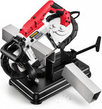 vevor portable band saw, 110v removable alloy steel, main product view