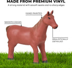 learning minds set of 8 jumbo farm animal, package contents