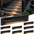 gardencoin 8 inch low voltage led step lights, main product view