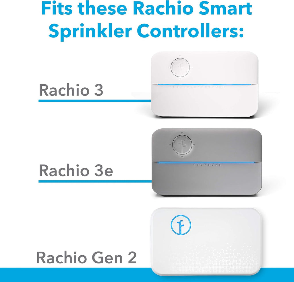 Rachio Smart Sprinkler Controller Weatherproof Outdoor Enclosure | Compatible with Rachio 2nd & 3rd Gen Smart Controllers to protect your controller from elements when mounting outdoors.