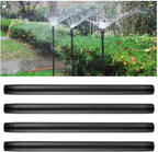 12 Pcs 1/2 Inch Double Male Threaded Head Pipe Riser | 12 Inches Multifunctional NPT Sprinkler Riser Extensions for Lawn Irrigation, Sprinkler Upgrade(NPT Sprinkler Extension)