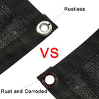 90% sunblock shade panel fabric shade cloth with, close-up detail