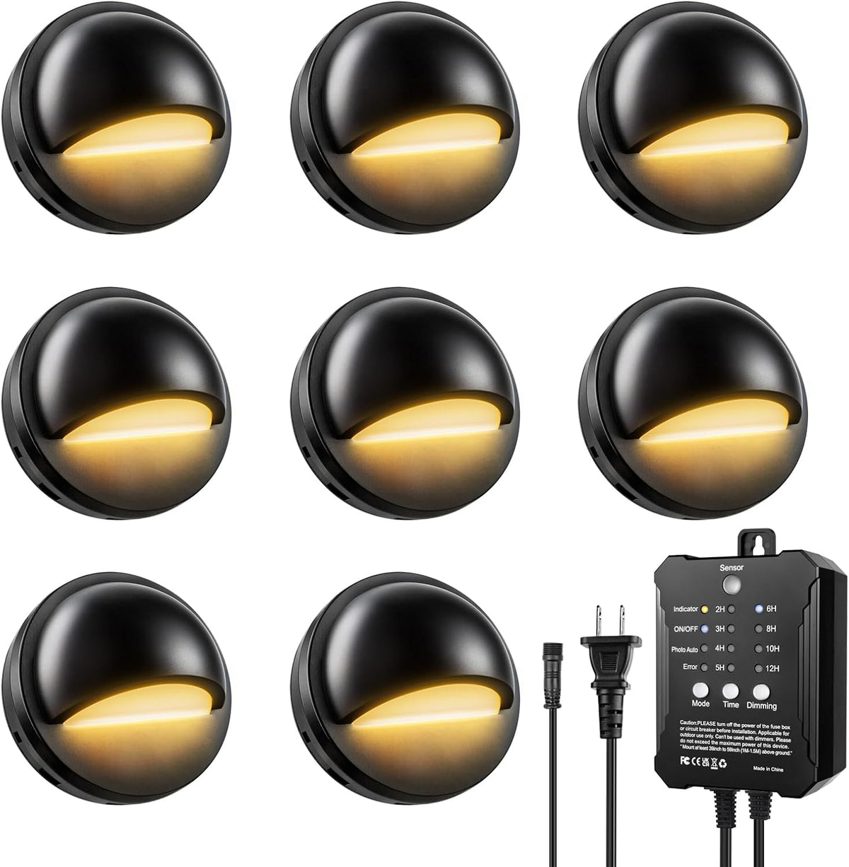 low voltage led deck lights kit with transformer, main product view