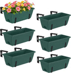 caduke window deck railing planter box for outdoor, main product view