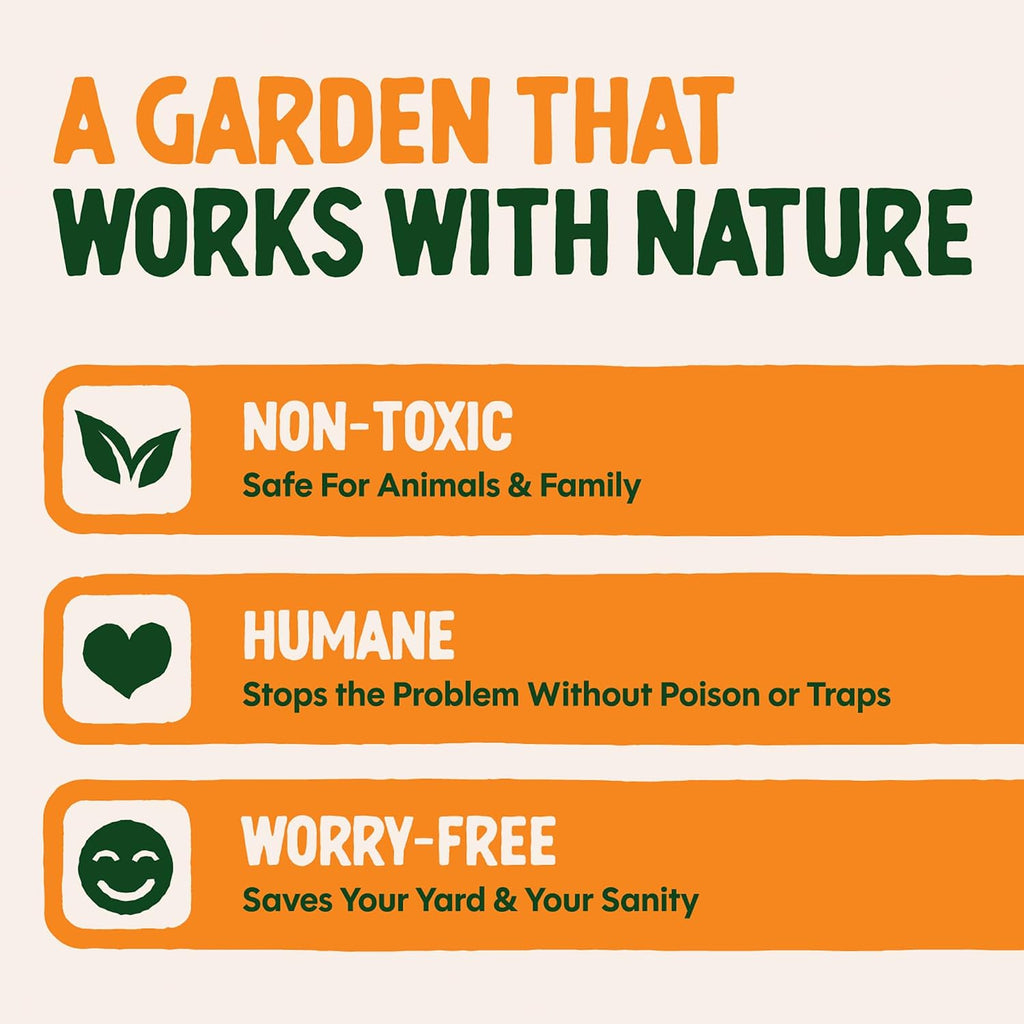 dalen deer-x protective netting for gardens & landscapes, side view