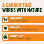 dalen deer-x protective netting for gardens & landscapes, side view