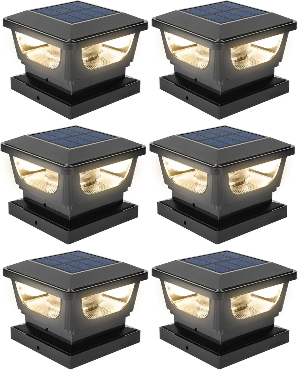solar post cap lights for 3x3 metal/vinyl &, main product view