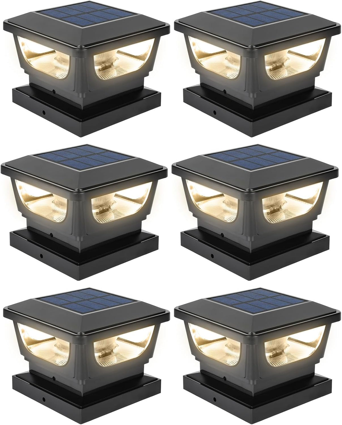 solar post cap lights for 3x3 metal/vinyl &, main product view