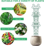 Indoor Plant Trellis for Climbing Plants, 8 Pack Garden Trellis for Potted Plants Stackable Plant Trellis Plant Stakes for Indoor Plants Accessories Flower Plant Support