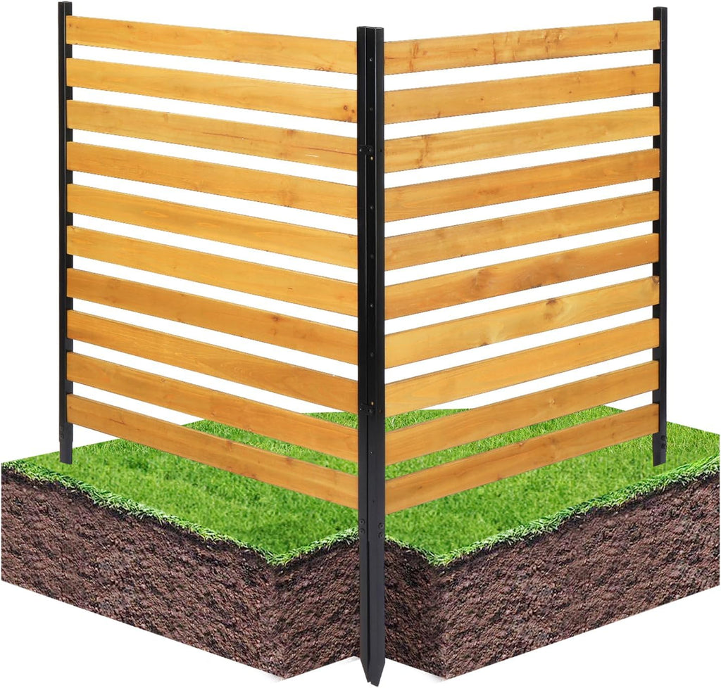 vingli 54" x 39" wooden privacy fence for, main product view