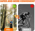 SISUPASSIE 26FT Reach Pole Saw for Tree Trimming, Telescoping Tree Pruner Extendable with 5-20FT Extension Pole, Manual Saw for Garden, Patios, Yard
