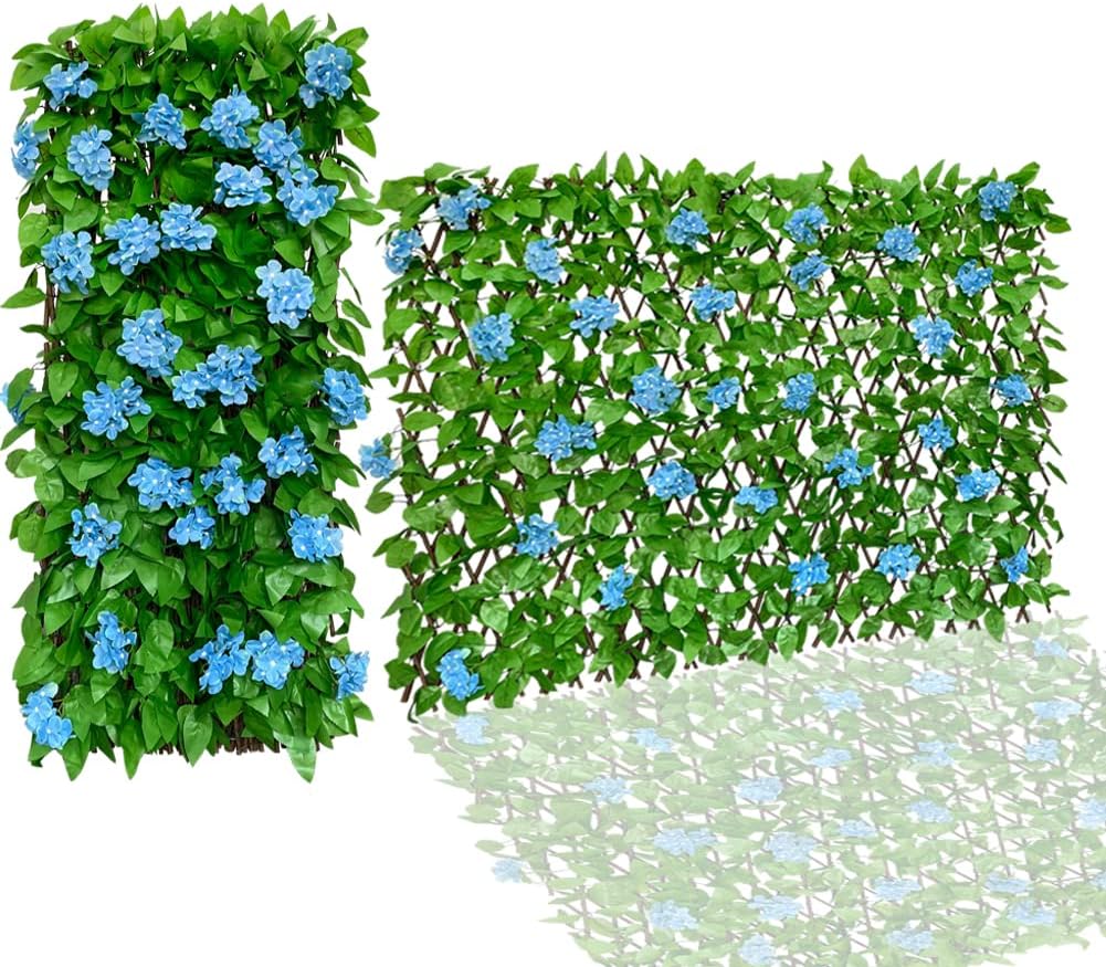 86 york expandable fence privacy screen faux ivy, main product view