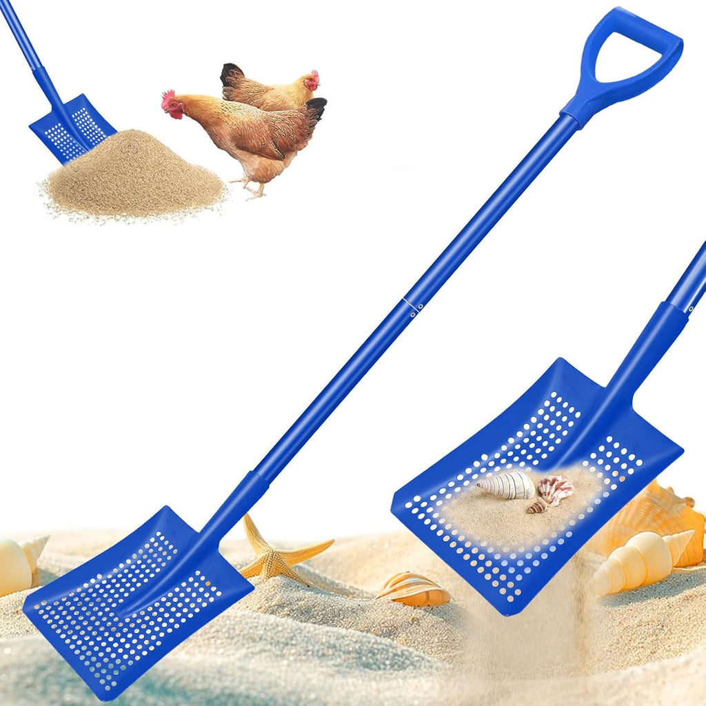 sifting shovel, heavy duty metal sand sifter for, main product view