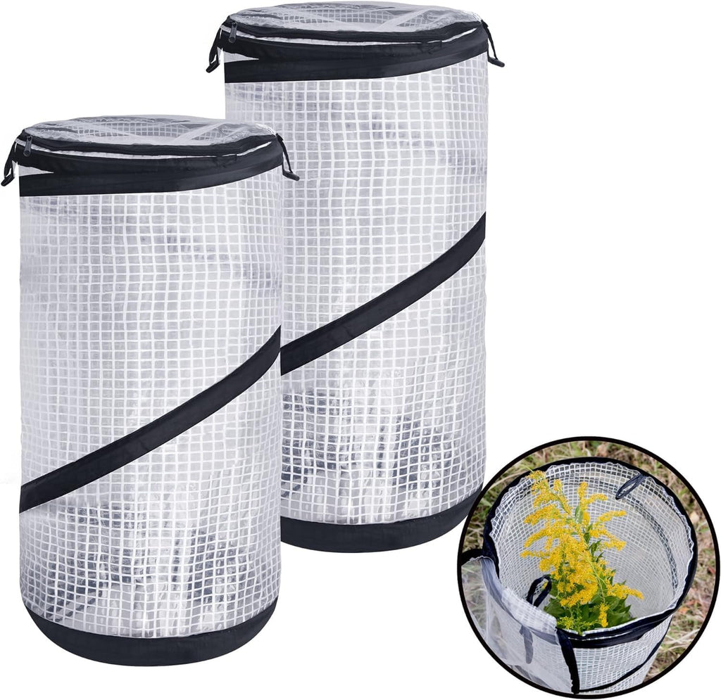 decohs 2 pcs pop up mini greenhouse-23.4x11.6 inch, main product view