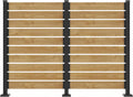 60''h x 78''w outdoor cedar wood fence privacy, main product view