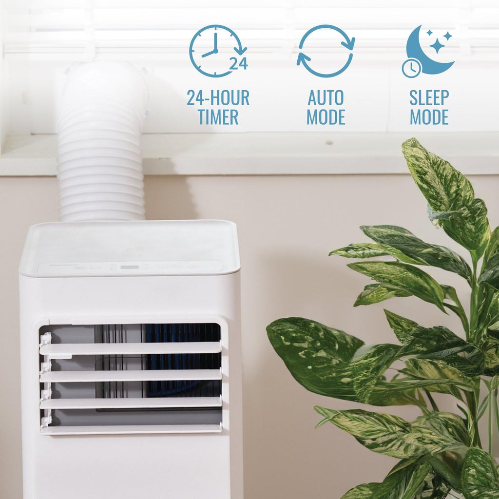 keystone 8,500 btu ashrae/5,000 btu doe 115v portable, side view