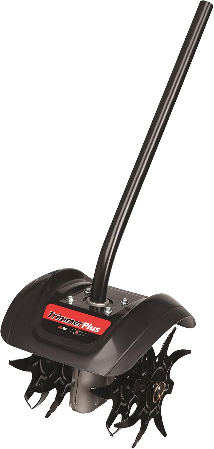 trimmerplus gc720 garden cultivator attachment with four premium, main product view