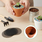 150 Mesh for Plant Plant Hole Mesh Pads Drainage Screen Plastic Round Flower Hole MeshScreen Cover Pad 2 3 4 Inch Assorted SizesMesh Preventing Soil Leakage