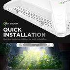 Sun System P2000 HelioGrow LED Grow Light for Indoor Plants - 200 Watt, High Efficiency Full Spectrum Dimmable Diodes, Daisy Chain up to 512 Units, 2 Year Warranty, Mounting Hardware Included