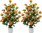 artificial camellia tree, 3ft faux flowering camellia plant, main product view