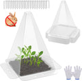 garden cloches,clear reusable plant bell covers,7.8"x11", main product view