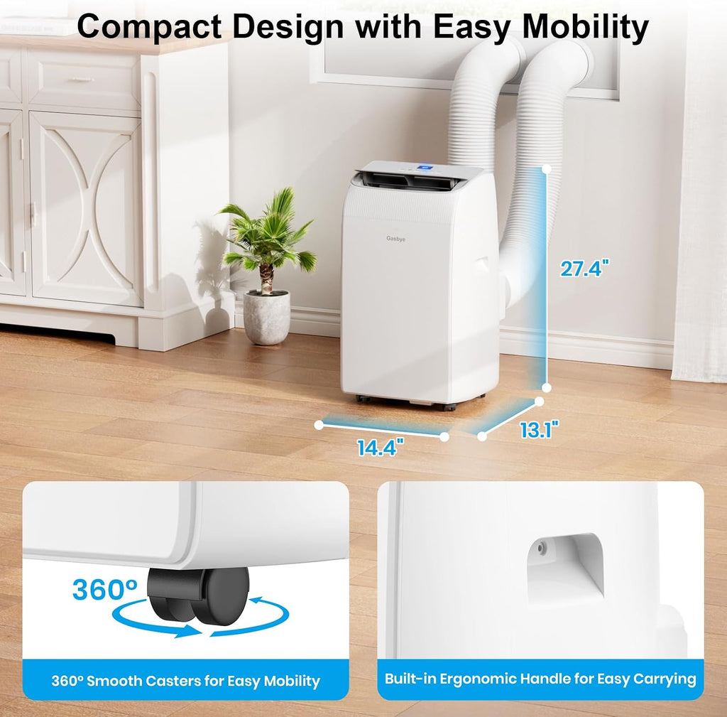gasbye dual hose portable air conditioners, 12,000 btu, view 9
