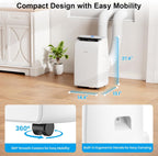 gasbye dual hose portable air conditioners, 12,000 btu, view 9