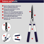 Spear & Jackson 8170RS/11 Razorsharp Geared Hedge Shears, Steel