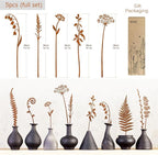 Metal Flowers for Outside,Decorative Garden Stakes,Flower Bed Decor Plant Stakes,Metal Art for Outside,Yard Art Outdoor for Lawn Yard, Walkway and Flower Garden