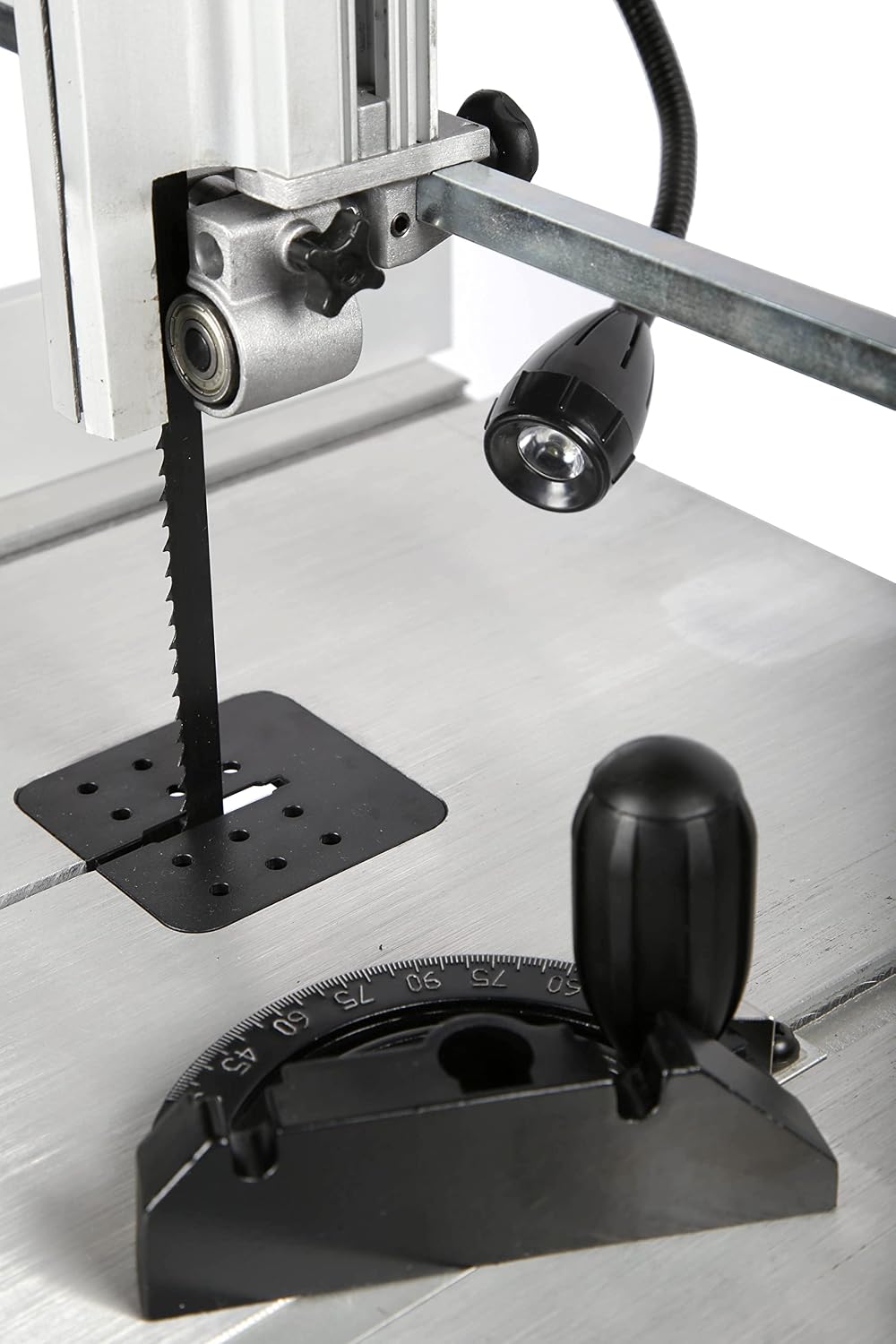 wen (ba1487) band saw with stand,two-speed,black,14-inch showing dimensions