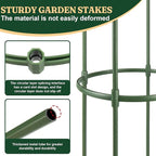 Garden Trellis, Tomato Cage Tall Plant Support Climbing Vines Flowers Stands Cucumber Trellis Plant cage(Tall 55.1 inches，2 Pack)
