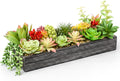 canlierr artificial succulent arrangement 16 inch faux succulents, main product view