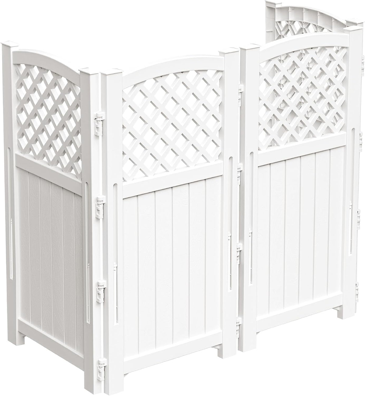 devoko resin outdoor privacy fence, 4 privacy screen, main product view