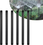 12 Pcs 1/2 Inch Double Male Threaded Head Pipe Riser | 12 Inches Multifunctional NPT Sprinkler Riser Extensions for Lawn Irrigation, Sprinkler Upgrade(NPT Sprinkler Extension)
