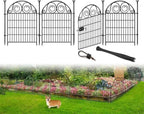 getlay tall garden fence with gate, 36 inch(h), main product view