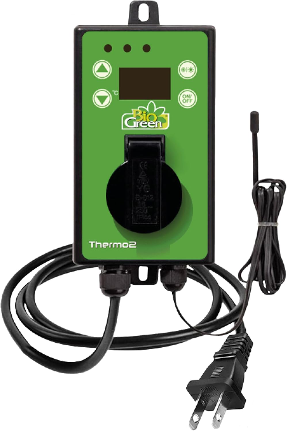 biogreen ter2/us thermo 2 digital greenhouse thermostat with, main product view