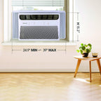 hisense 14,000 btu window air conditioner, wi-fi smart, package contents