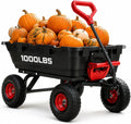 autodaya garden dump cart wagon 1000 lbs, heavy, main product view