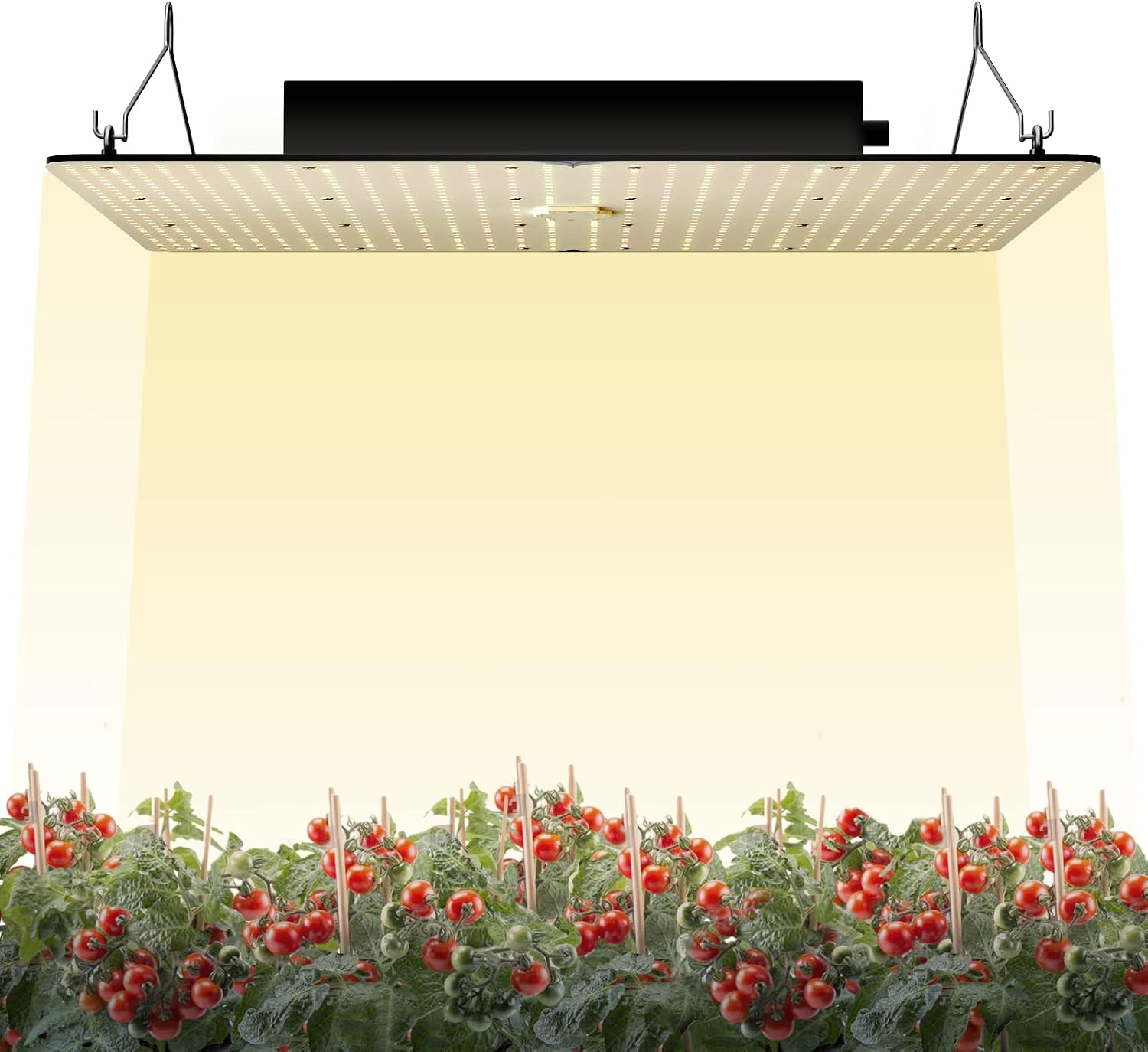VEVOR LED Grow Light, 400W Full Spectrum Dimmable, High Yield Samsung 281B Diodes Growing Lamp for Indoor Plants Seedling Veg & Bloom Greenhouse Growing, Daisy Chain Driver 4x4/5x5 ft Tent, Black