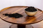 (5lb) organic coconut activated charcoal powder - food, side view