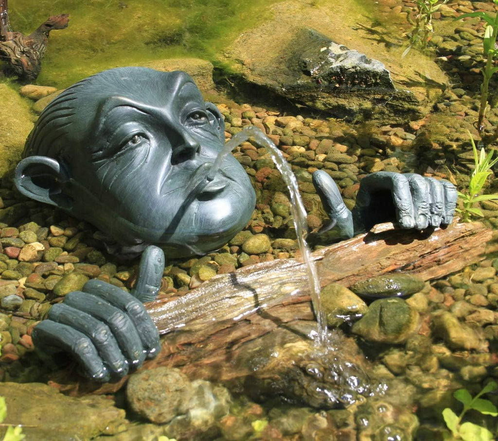 Aquascape Face and Hands Spitter Fountain for Ponds and Water Gardens | 78315