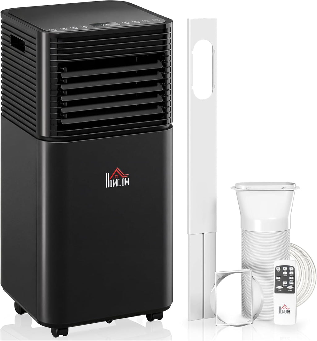 homcom 8000 btu portable air conditioner for rooms, main product view