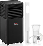homcom 8000 btu portable air conditioner for rooms, main product view