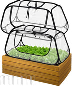 raised garden bed foldable clear pvc greenhouse covers, main product view